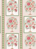 Osborne & Little Taniska Wallpaper, Coral W7906-01