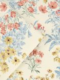 Laura Ashley Megan Wallpaper, Ochre 122742