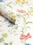 Laura Ashley Poppy Meadow Wallpaper