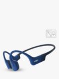 Shokz OpenRun Bluetooth Wireless Open-Ear Headphones, USB-C Charging, Blue