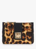 Dune Karra Leather Blend Purse, Leopard