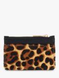 Dune Karra Leather Blend Purse, Leopard