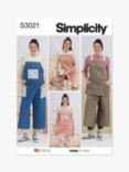 Simplicity Bib Apron Sewing Pattern SS3021A