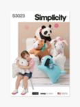 Simplicity Soft Toy Sewing Pattern SS3023OS