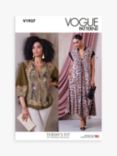 Vogues Misses' Dress and Tunic Sewing Pattern, V1937