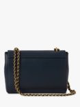 Mulberry Lily Micro Classic Grain Leather Shoulder Bag, Night Sky