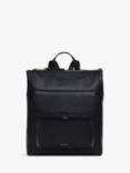 Radley Colebrook Close Leather Medium Zip Top Backpack, Black