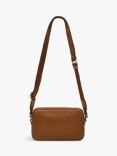 Radley Tavistock Leather Mini Zip Around Cross Body Bag, Indus Tan