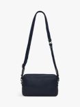 Radley Tavistock Leather Mini Zip Around Cross Body Bag, Ink