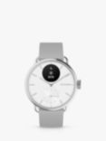 Withings Scanwatch 2 Health & Activity Tracking Smartwatch, 38mm, White