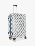 Radley Optic 4 Wheel Carry On Suitcase, Sapphire/Multi