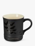 Le Creuset Bat Stoneware Mug, 400ml, Matte Black