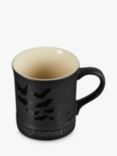 Le Creuset Bat Stoneware Mug, 400ml, Matte Black