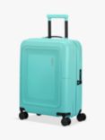 American Tourister Dashpop 8-Wheel 55cm Expandable Cabin Case, Aqua Sky