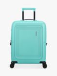 American Tourister Dashpop 8-Wheel 55cm Expandable Cabin Case, Aqua Sky