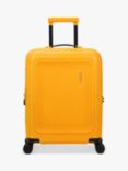 American Tourister Dashpop 8-Wheel 55cm Expandable Cabin Case, Golden Yellow