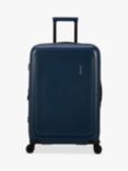 American Tourister Dashpop 8-Wheel 67cm Expandable Medium Suitcase, Midnight Blue