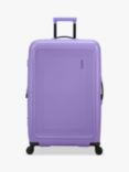 American Tourister Dashpop 8-Wheel 77cm Expandable Large Suitcase, Violet Purple