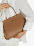 Dune Dante Large Top Handle Bag, Camel