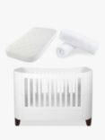 Gaia Baby Serena Cotbed, Mattress, Mattress Protector and Sheets Bundle