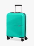 American Tourister Airconic 4-Wheel Spinner 55cm Cabin Case, Aqua Green