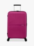 American Tourister Airconic 4-Wheel Spinner 67cm Medium Suitcase, Deep Orchid