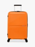 American Tourister Airconic 4-Wheel Spinner 67cm Medium Suitcase, Mango Orange