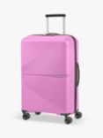 American Tourister Airconic 4-Wheel Spinner 67cm Medium Suitcase, Pink Lemonade