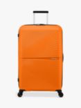 American Tourister Airconic 4-Wheel Spinner 77cm Large Suitcase, Mango Orange