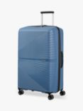 American Tourister Airconic 4-Wheel Spinner 77cm Large Suitcase, Coronet Blue