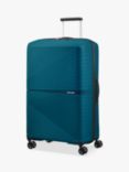 American Tourister Airconic 4-Wheel Spinner 77cm Large Suitcase, Deep Ocean