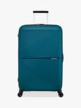 American Tourister Airconic 4-Wheel Spinner 77cm Large Suitcase, Deep Ocean