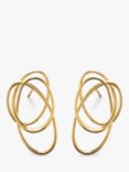 Monica Vinader Nura Cocktail Wrap Earrings, Gold