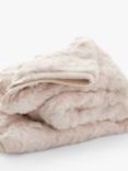 Angel & Rocket Baby Faux Fur Blanket, Taupe