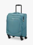 American Tourister SummerRide 4-Wheel 55cm Cabin Suitcase, 47L, Breeze Blue