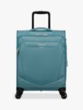 American Tourister SummerRide 4-Wheel 55cm Cabin Suitcase, 47L, Breeze Blue