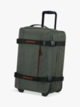 American Tourister Urban Track 2-Wheel 55cm Duffle Cabin Case, Dark Khaki