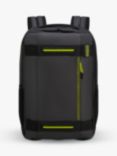 American Tourister Urban Track Cabin Backpack, 24L, Black/Lime