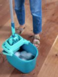 Leifheit Power Mop & Bucket, Turquiose