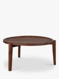 Nkuku Umar Acacia Coffee Table, Dark Brown