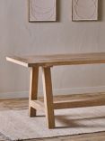 Nkuku Indali 6-8 Seater Dining Table, Natural