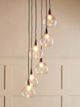 Nkuku Ziva Cluster Pendant Light, Clear