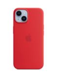 Apple Silicone Case with MagSafe for iPhone 14, Red