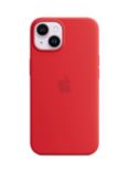 Apple Silicone Case with MagSafe for iPhone 14, Red