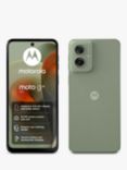 Motorola Moto g55 Smartphone, Android, 8GB RAM, 6.49”, 5G, SIM Free, 256GB, Smokey Green