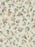 Cole & Son Flora Wallpaper, Multi, Eau Du Nil