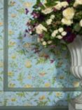 Cole & Sons Hummingbirds Wallpaper, Cornflower Blue 124/1004