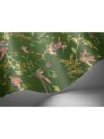 Cole & Sons Hummingbirds Wallpaper, Fuchsia/Racing Green 124/1005