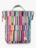 ROKA London Bantry B Recycled Canvas Small Backpack, 7L, Multi Stripe