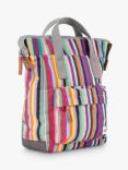 ROKA London Bantry B Recycled Canvas Small Backpack, 7L, Multi Stripe